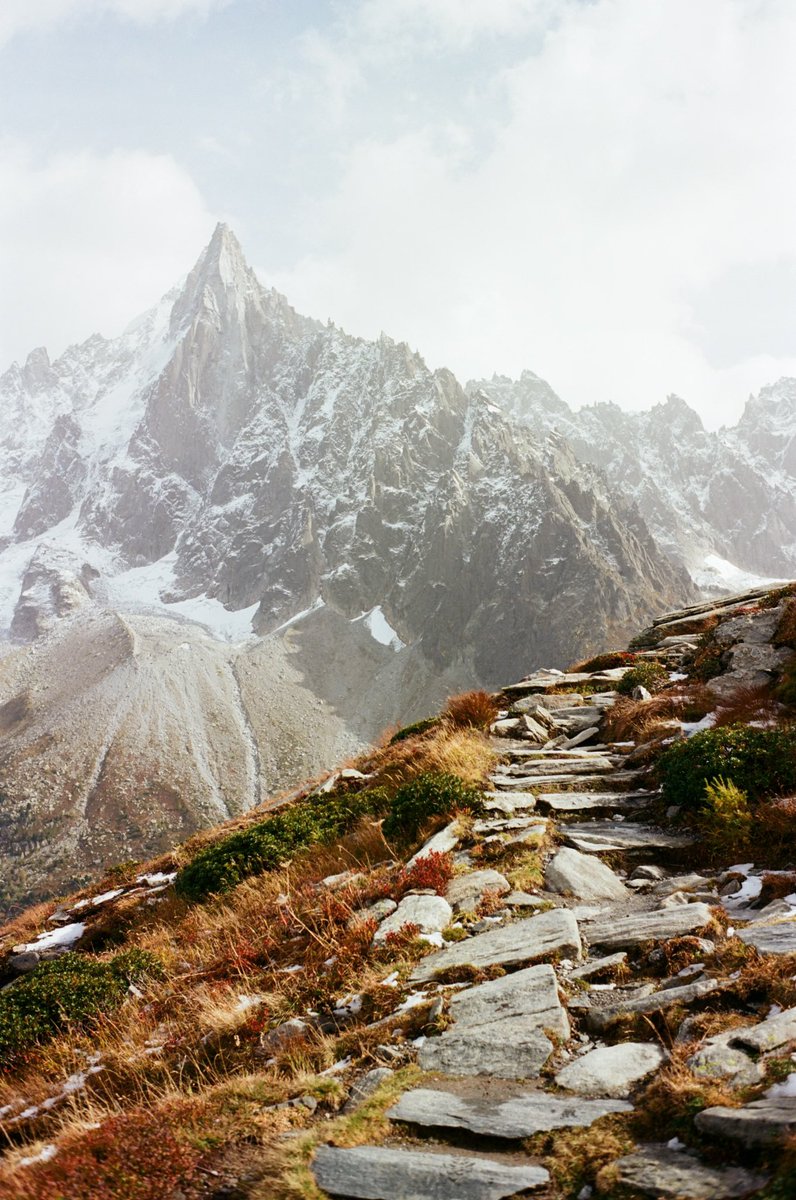 Chamonix on film #kodakektar