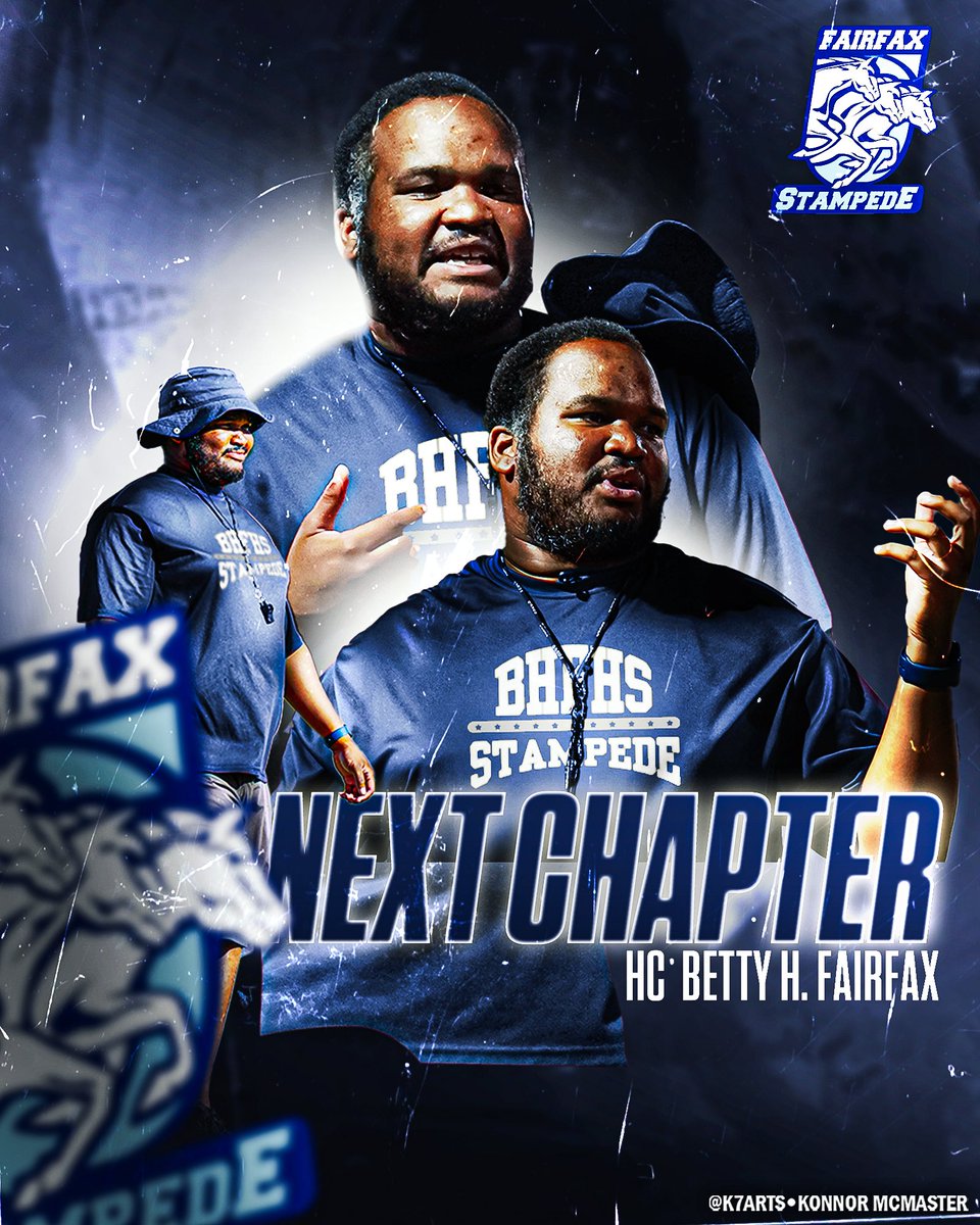 New beginnings! Today i am blessed and honored to be introduced as the next head football coach at Betty Fairfax HS. Thank you to the admin and Fairfax Community for placing your trust in me. To our Kids it’s time to #BUILDTHECULTURE . Romans 11:29.