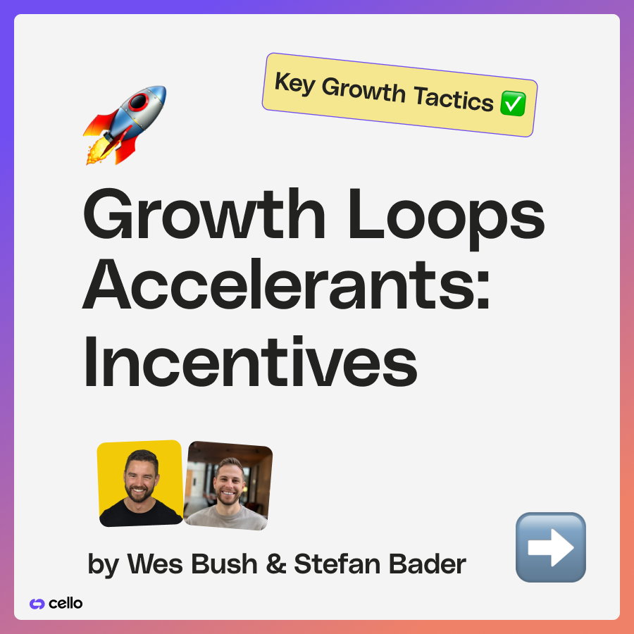 🚀 Unlocking hypergrowth in PLG SaaS just got easier! Discover the power of incentives in our latest collaboration with @wes_bush from @ProductLed. Dive into Growth Loops Accelerants for PLG SaaS and see how the right mix of extrinsic, intrinsic, & social incentives can…