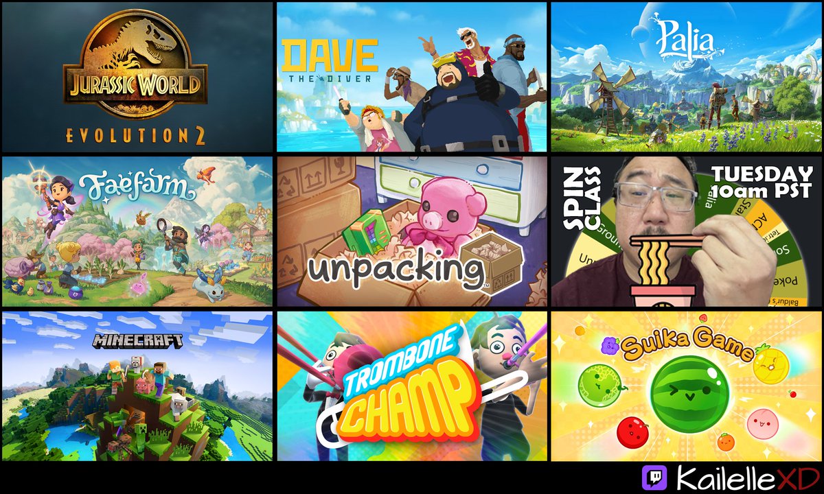 🔴 LIVE NOW, You spin me right round | TIME FOR SPIN CLASS || 10am - 1pm PST GMT-8 || Next Stream: New Game Thursday

See you soon! 🏝✨
Twitch.tv/KailelleXD