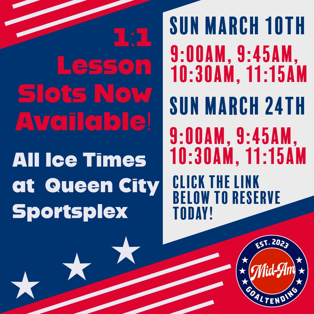 Mid-American Goaltending tweet media