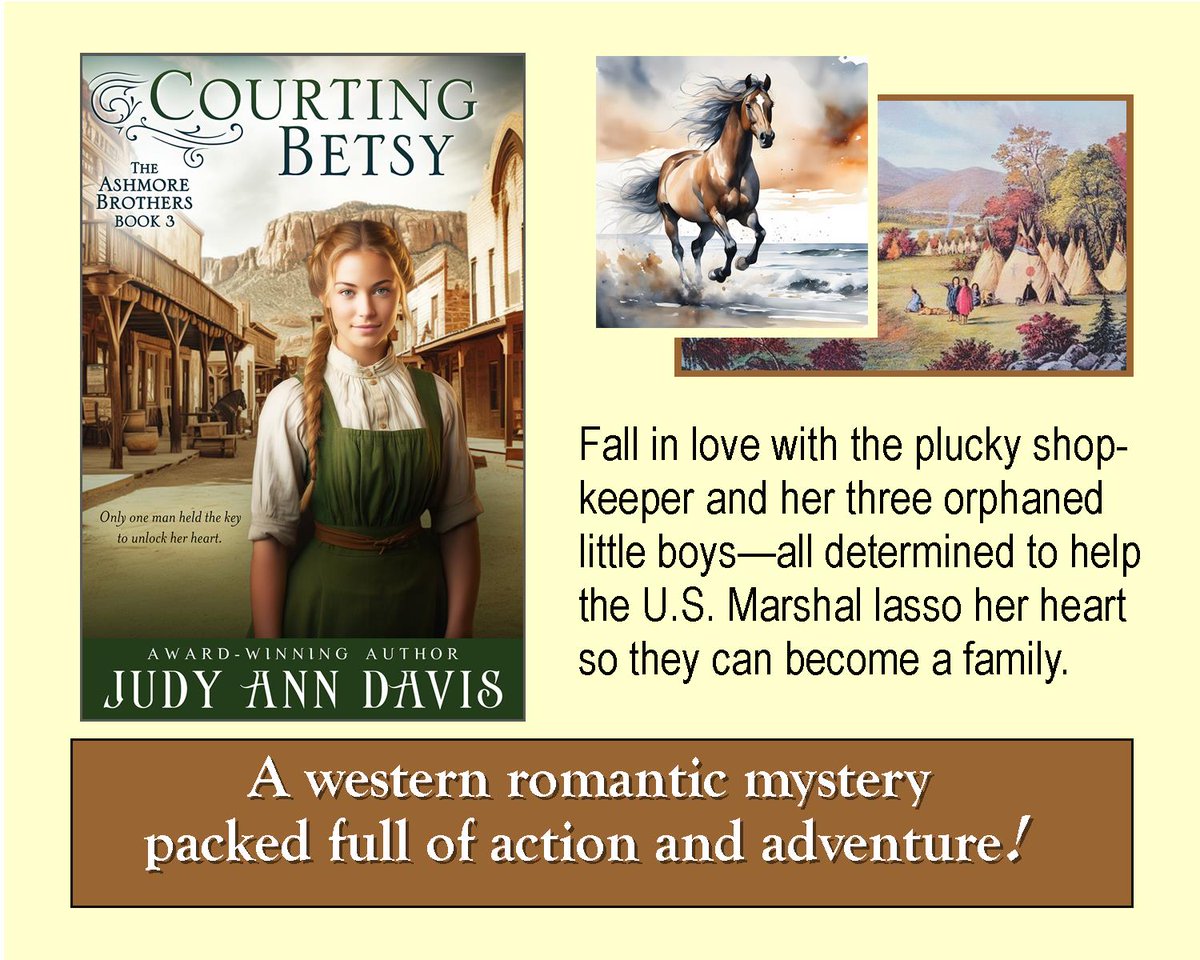 FINALIST in BEST BOOK AWARDS- 'Courting Betsy' in Kindle and Print now available on AMAZON. Can the spunky shopkeeper save the U.S. Marshal’s life? #Humor #SweetRomance #FictionReading #Colorado #BookLovers #FollowMe #AHAgrp #NewBook #Winner #BestBooks - amazon.com/Courting-Betsy…