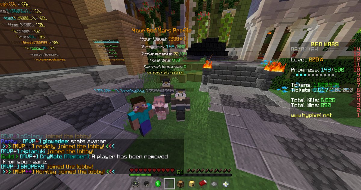 ReliableGuild's tweet image. congratulations ozary_ for reaching 200 stars in BedWars!