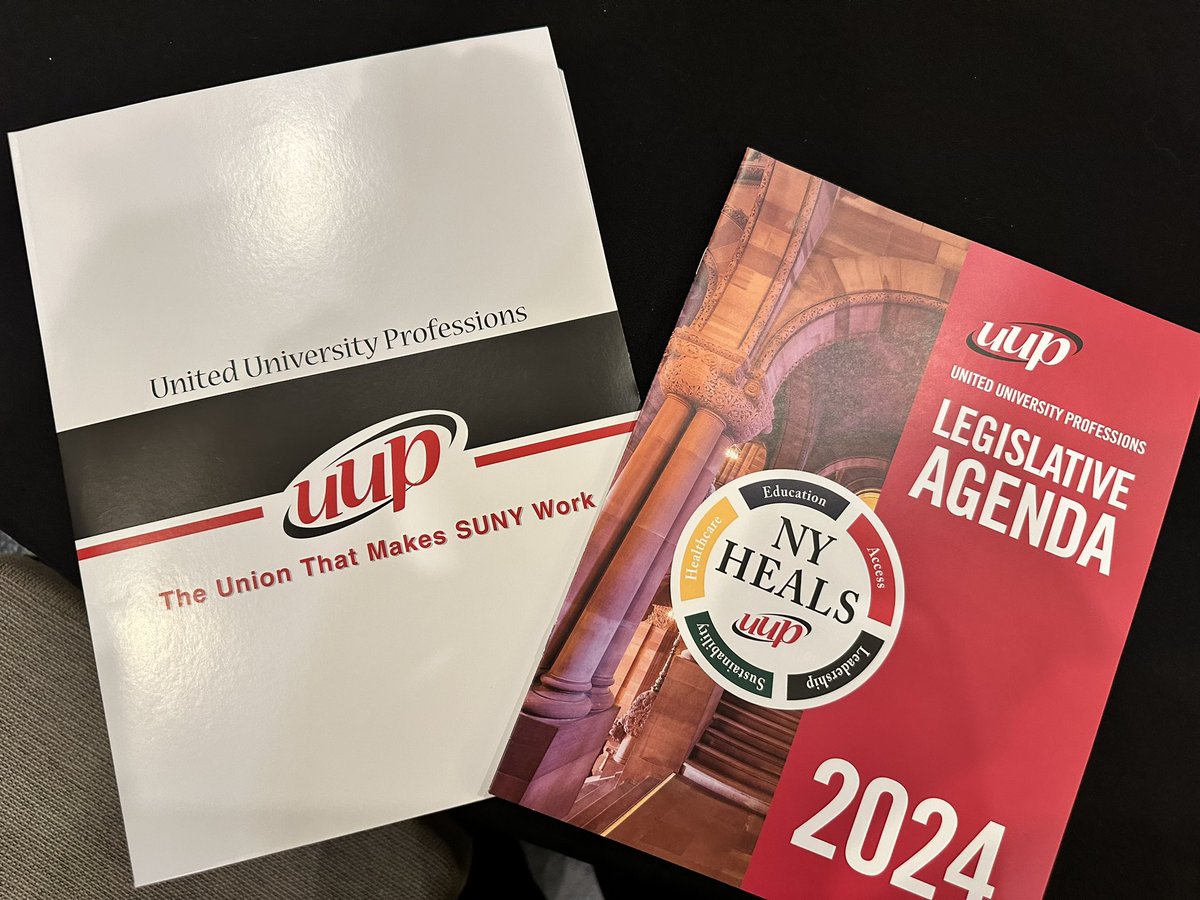 amathis87's tweet photo. This is what unionism looks like. Public education PK-Higher Ed in NYS is a staple and we will advocate tirelessly for our students, teachers/professors, SRPs, HigherEd employees, and all who understand the importance of our work #FixTier6 #FundSUNY #UnionStrong @uupinfo https://t.co/8IpSoWzilo