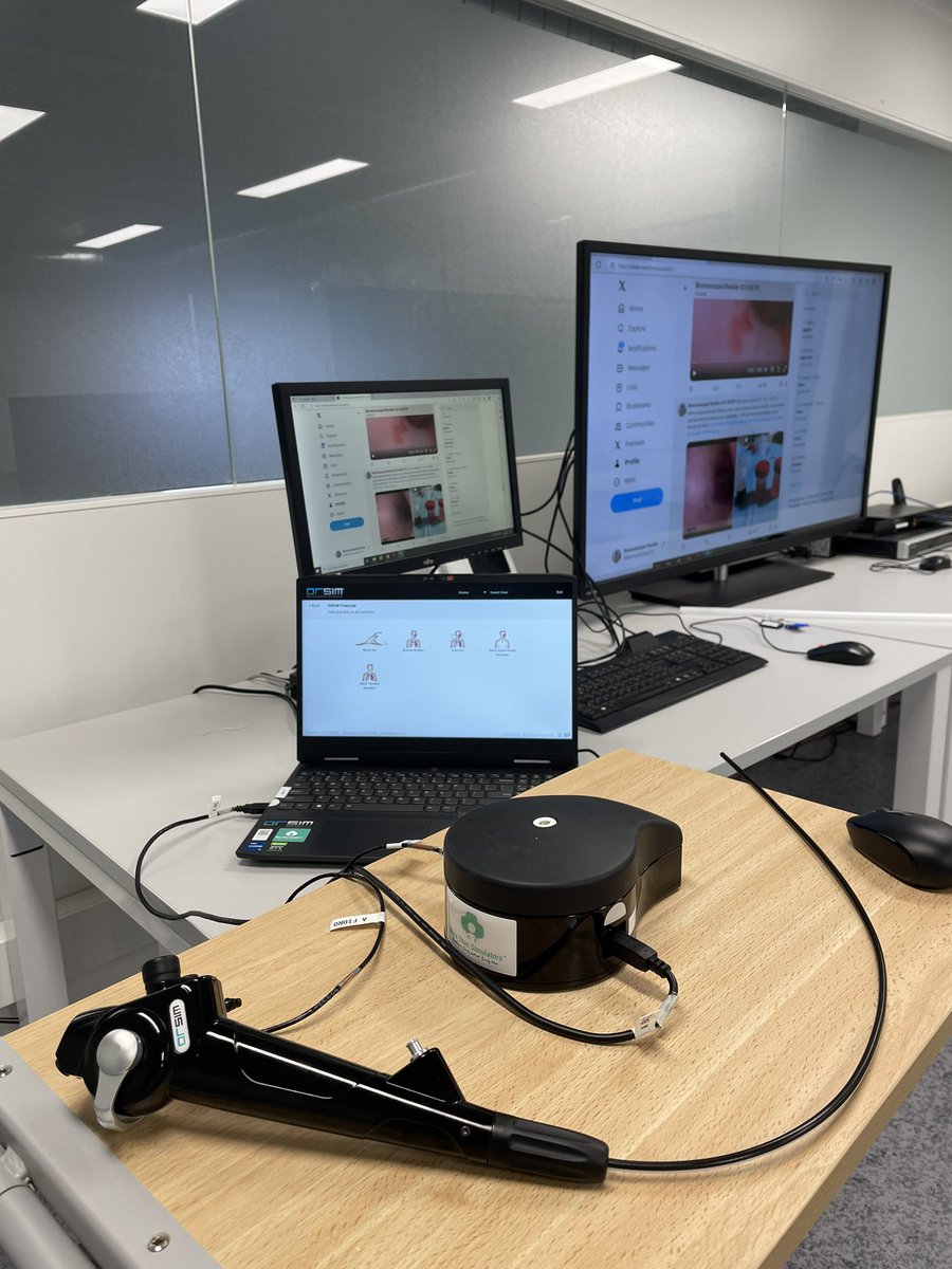 BroncoscopiaUCI's tweet image. Edición 2024 
Taller de simulación clínica  
Broncoscopia flexible en UCI
@hgermanstrias @SOCMIC @semicyuc @AmbuEurope @MTSimulators #simulacion #broncoscopia