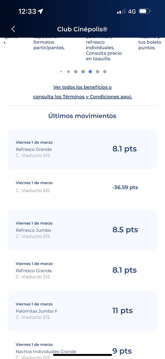 aldokapellmann's tweet photo. @Cinepolis buen día, quiero que alguien atienda mi solicitud, alguien clono mi tarjeta y utilizo mis puntos, sigo pendiente de una respuesta… el último folio que recibí fue 01231251
Adjunto evidencia https://t.co/lAFxOXbvcm