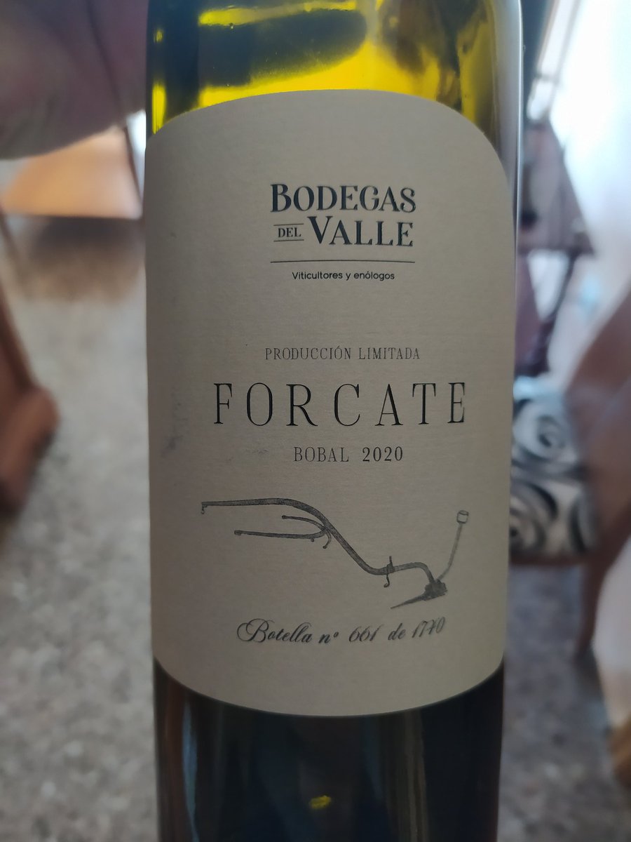 _BruceWine's tweet photo. Pura #bobal este Forcate de #bodegasdelvalle @DOUtielRequena https://t.co/KGSNShWzn2
