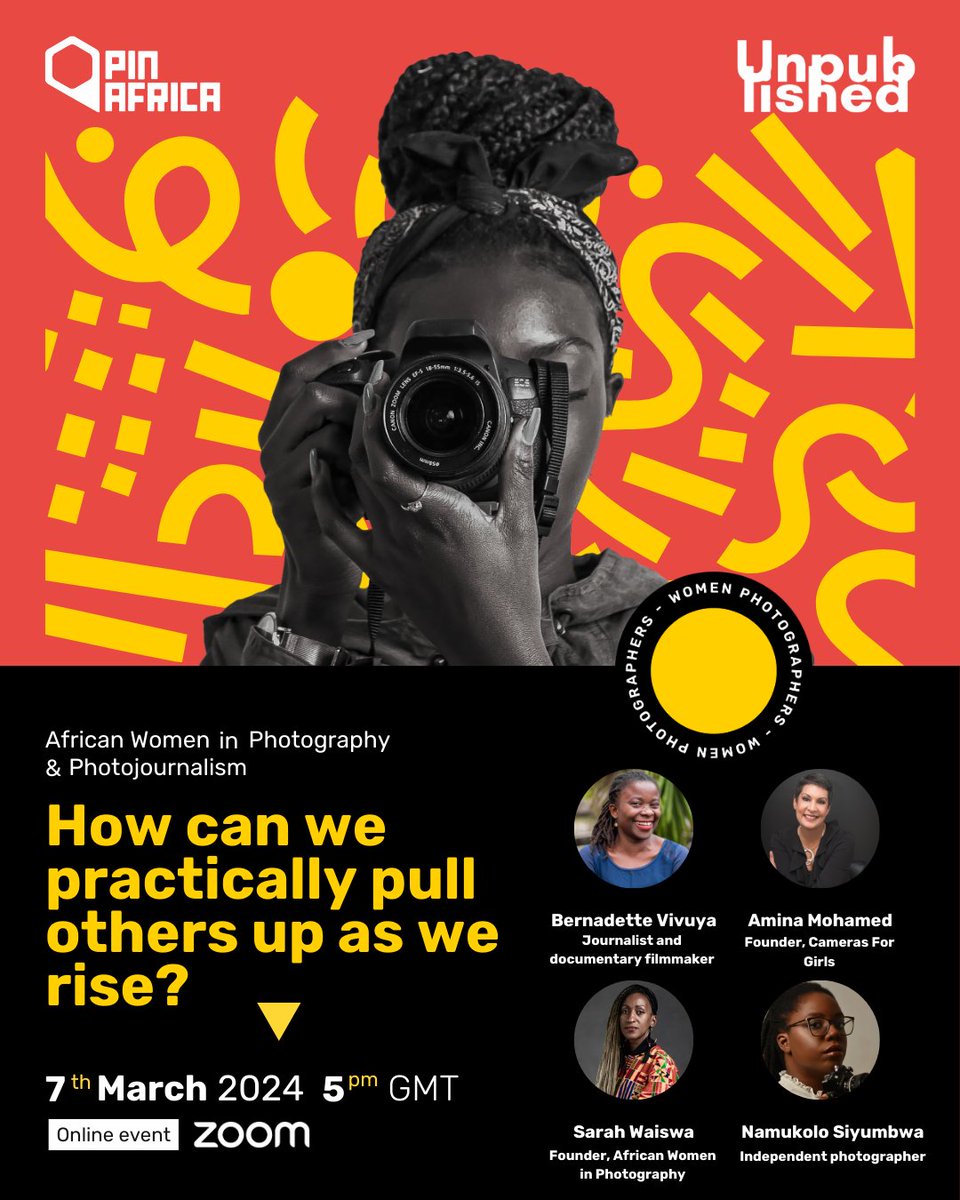 Join us on Thursday 7 March for a virtual discussion on how women in photography can practically help each other in the industry.

Register for the free event: shorturl.at/horP9