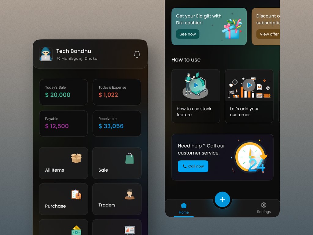 redoutcreative's tweet photo. Exciting news! After 2 months of hard work, presenting the revamped Dizi Cashier mobile app! Conquering the challenge of bringing desktop features to mobile with extensive data visualization. 
https://t.co/ScjQqpfvc1

🚀 #AppRedesign #MobileTech #uidesign #uiux #uiuxdesign #b2b https://t.co/rwOSBn6Fys