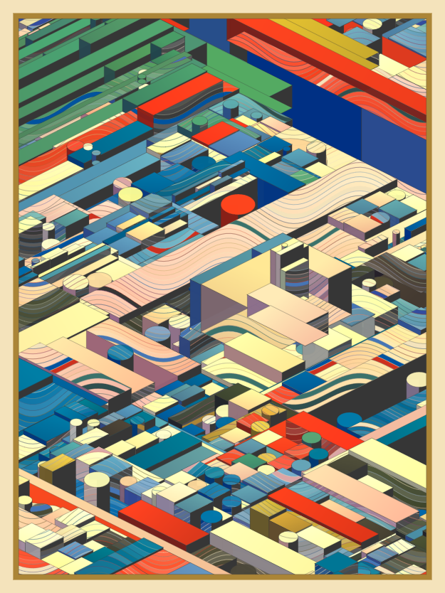 ☕️gm generative art lovers                         

#generativeart #generative #Tezumie #p5js #creativecoding #aijs