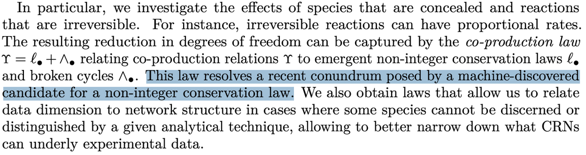 A strange conservation law discovered by our AI method is now understood by domain experts (see this paper arxiv.org/abs/2306.09553)! This is a special moment for me - never felt this proud of the tools we're building! And, NO, AI isn't replacing scientists, but complementing us.