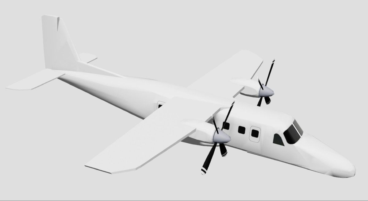 Keol_TheDev's tweet photo. Doriner Do-228 Static Prototype
- CSG model
- Low-poly
- No details
- Static model
Do-228: https://t.co/4o6NIGZDpe
#ROBLOX #RobloxDec https://t.co/XuPqw0m8CN