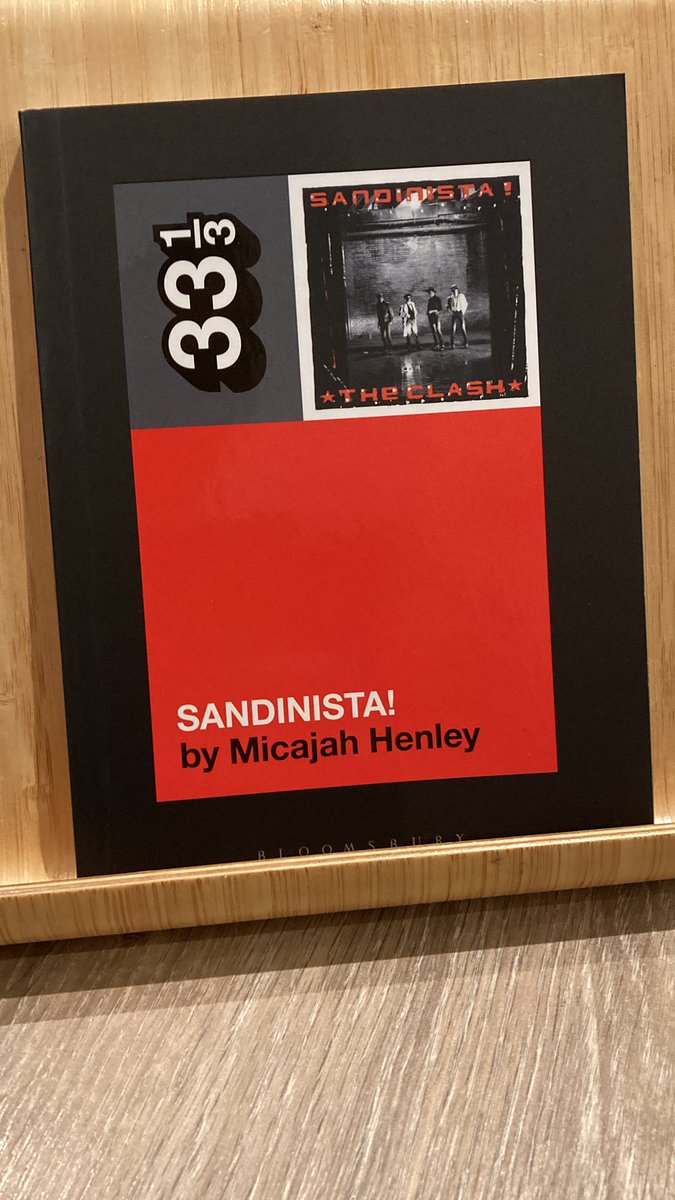 Look what landed on the door mat today! Looking forward to getting stuck into this book about my favourite album by my favourite band. By @MicajahHenley #TheClash