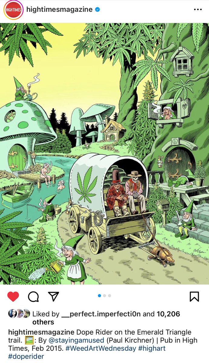 Dope illustration that I saw on @HIGH_TIMES_Mag 💨🍃 #StonerFam #hightimes