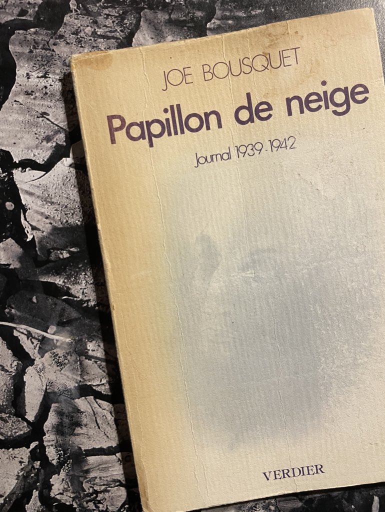 « La poesia è la salvazione di ciò che è il più perduto nel mondo. » 

Joë Bousquet, Les passions de la nuit [Le passioni della notte] in Diario 1939-1942