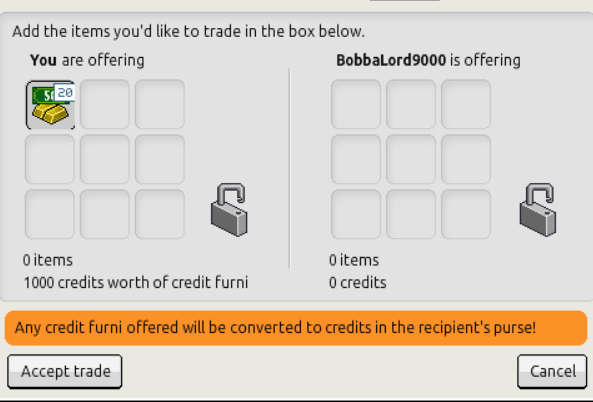HomelessHabbo's tweet photo. Hello Everybody !!  This month (Feb) the winner of the afk Game 
 That won 1000credit  is
 BOBBALORD9000
 this is the proof <3   https://t.co/jBRnn7bqTp come play the game to win 1k <3
  Enter in the disc channel: https://t.co/GmAdjzYp7j
#habbo #habbogiveaway @Habbo https://t.co/r8k4ictTD7