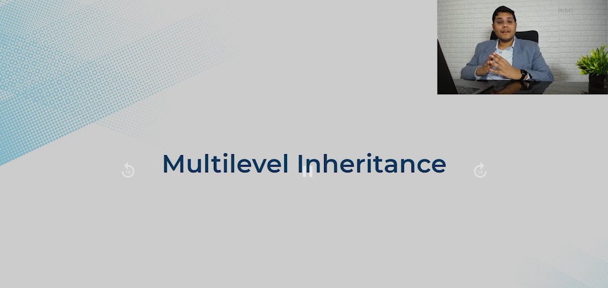 mohan_tigala's tweet image. Hello Connections :-)
Today was day #44 of #75daysoflearningandcodingchallenge.
Today i have completed my classes on #Composition.
In this class i had learned many things like :-
#Composition #Overriding_Methods #Accessing_Super_class_Methods #Multilevel_Inheritance
#nxtwave