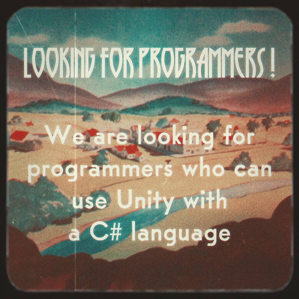 If you have experience with game making who uses C# and Unity then send me a DM! We would love to have you aboard the team!!
•
•
•
#game #project #1930scartoons #rubberhose #gameproject #indiegame #contactme #vintagecartoons #gamedev