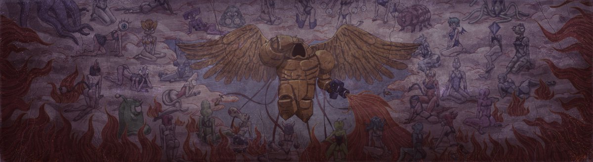 Some of the backgrounds I did for Space King. The pilot episode released a few days ago, please go watch it! The art team did such a great job on this one! ✨