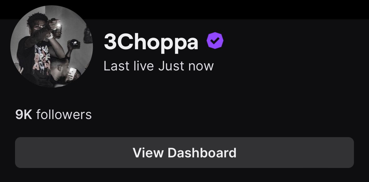 After 3 long ass months I got ts back , lost my name and 10k followers but it’s cool we gonna run ts up again 
❤️ this tweet for awareness
twitch.tv/3Choppa