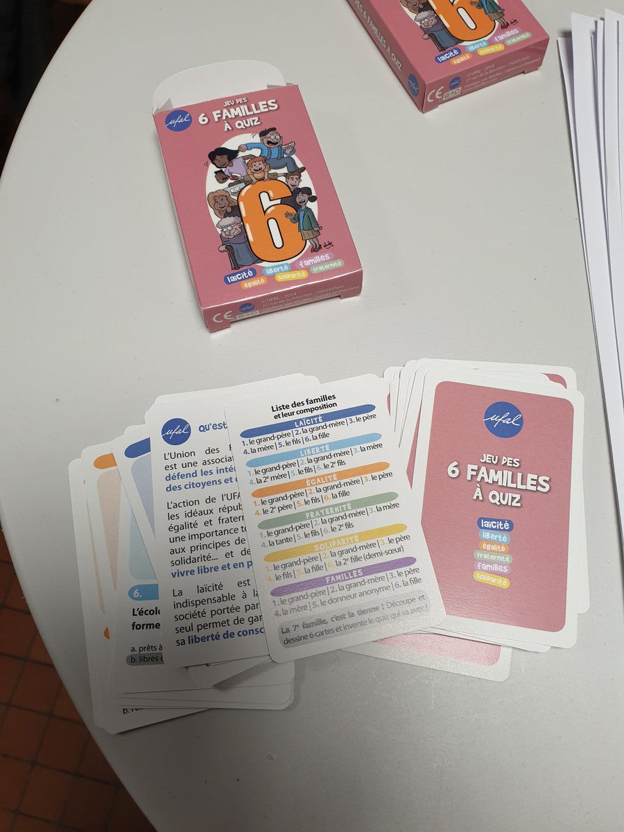 MichelNeveu6's tweet photo. #Laval Exposition à la MQ #LavalNord qui retrace l'histoire tourmentée de la #laïcité 
autour de différents thèmes comme:
✅ Le combat pour la République 
✅ La séparation de l'Église et de l'État 
✅ La loi de 1905
Atelier pédagogique proposé aux plus jeunes.
@Ufal_laval https://t.co/wJCDAv1sKj