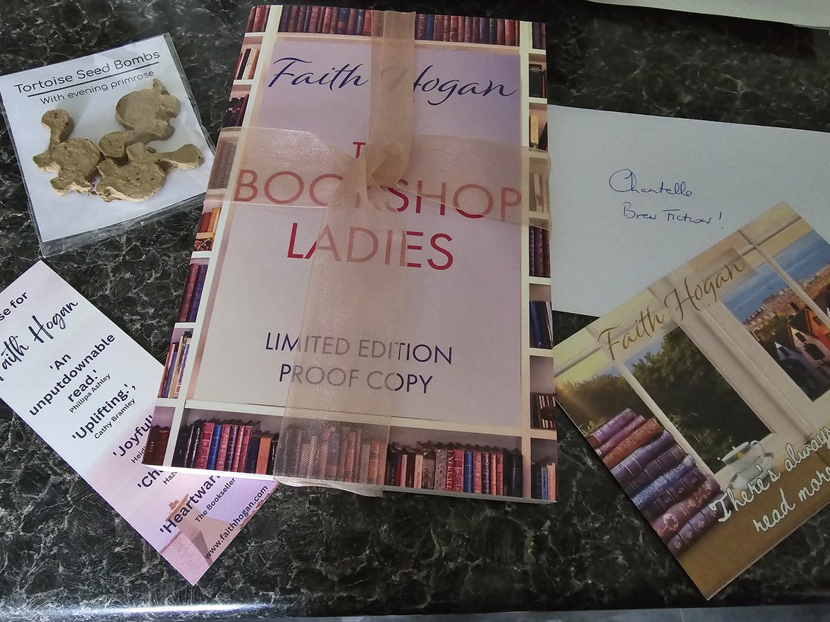 Huge thank you to @AriaFiction and @GerHogan for sending this gorgeous package. Can't wait to get stuck into #thebookshopladies out 6.6.24