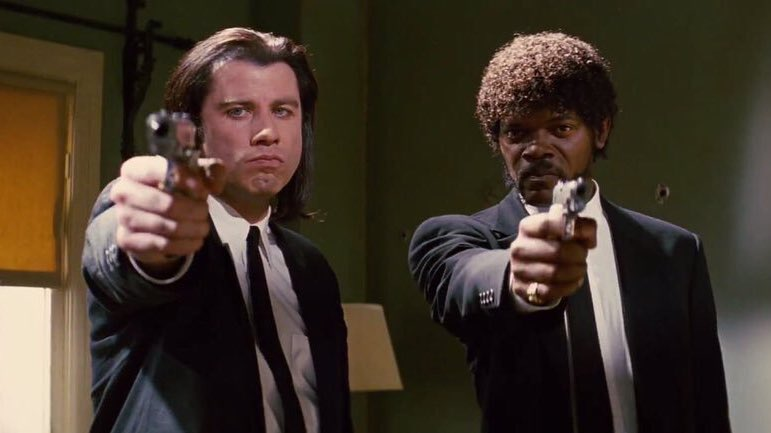 TheCinesthetic's tweet photo. Pulp Fiction (1994) https://t.co/nlhDjljxlz