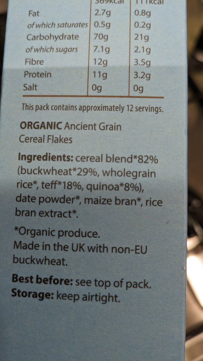 Anyone tried these #DovesFarm ancient cereal grains?#Vegan #Itseasy2bvegan #Veganfood🌱🌻
