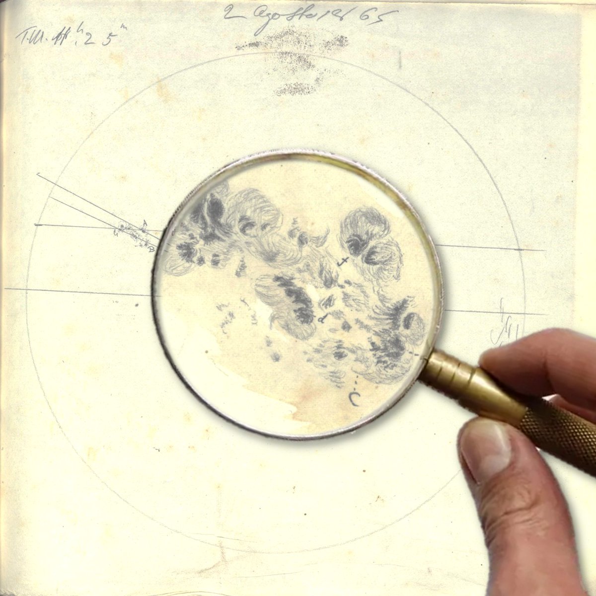 We're launching 🚀 the Sunspot Detectives project today! Help researchers count sunspots in historical drawings of the Sun: zooniverse.org/projects/teoli…
