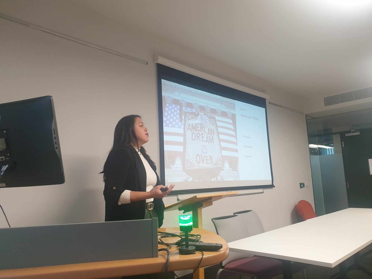 Kaitlin Essig's presentation on 'America’s Inability to Create and Maintain Enduring and Effective Influence In Africa: Between Strategic Racism and Strategic Ignorance'