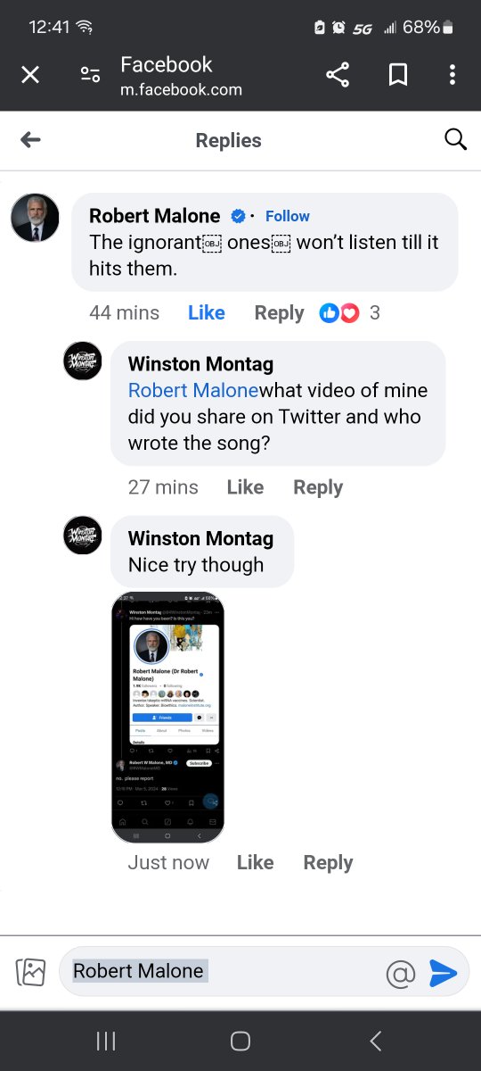 84WinstonMontag's tweet photo. @RWMaloneMD 👊 https://t.co/JlL7goaP9N