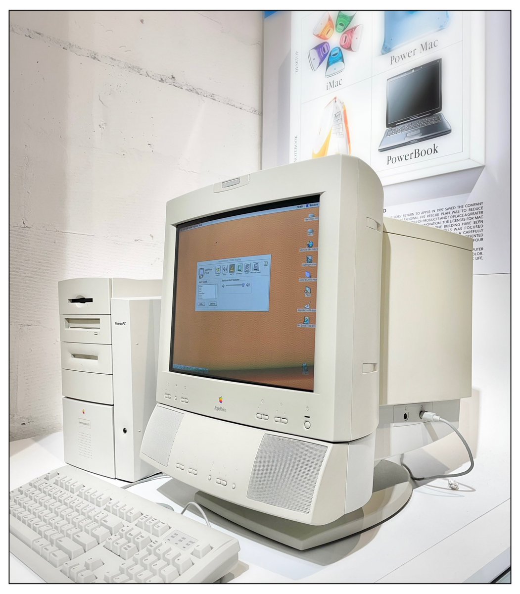 Power Mac Zone - Power Macintosh G3 Minitower with AppleVision 750 AV Display (1997) #MARCHintosh