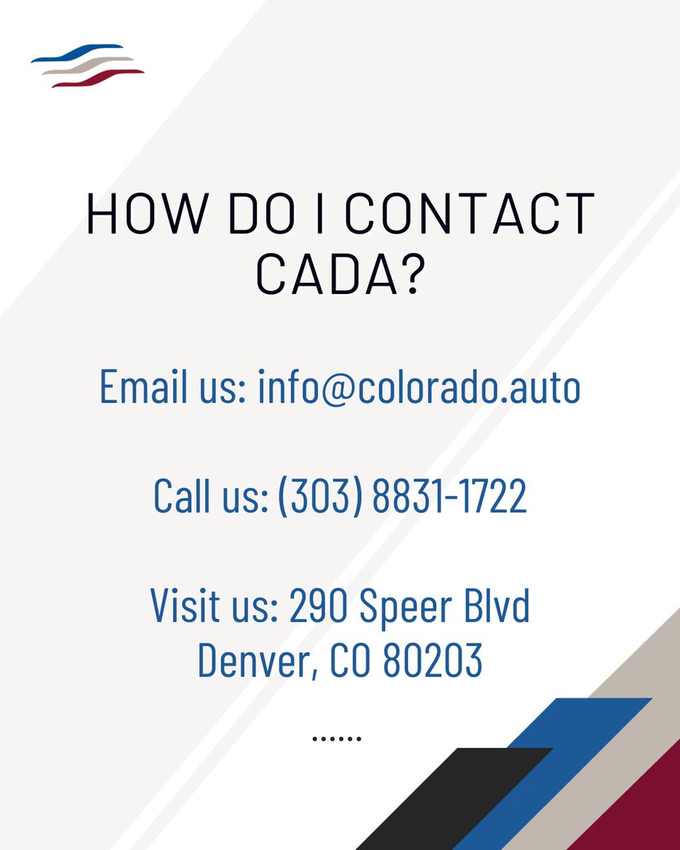 Colorado Auto Dealers Association tweet media