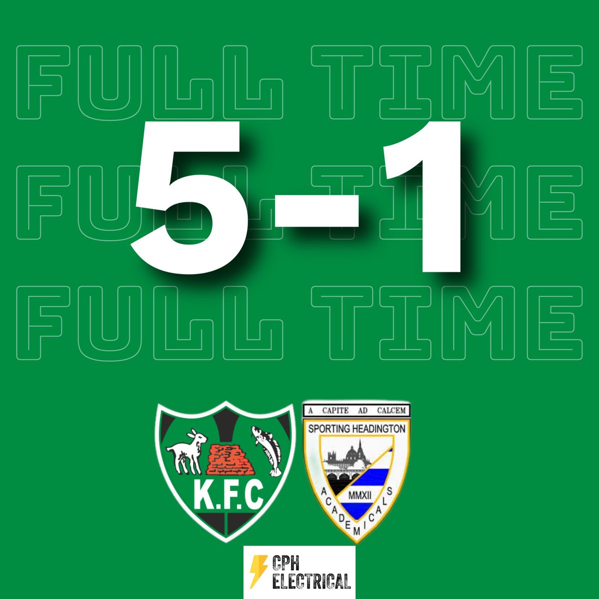 A rampant Semi-Final display, onto the final! 🤩 𝙁𝙪𝙡𝙡𝙩𝙞𝙢𝙚 | 🟢 5-1 🟠 | #COYG #KFC 💚