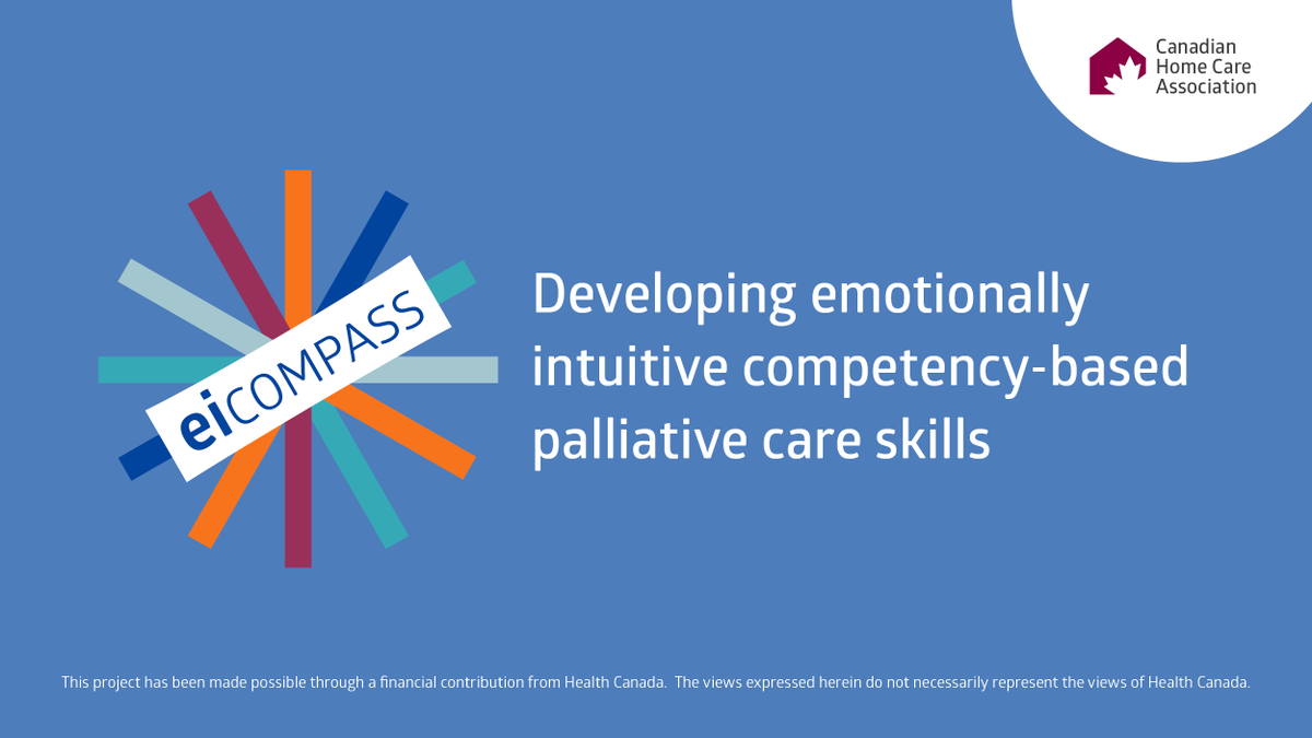 The impact of Emotional Intelligence on palliative care cannot be overstated. See how #eiCOMPASS is leading the charge. 

#PatientCentered #eiCOMPASSProject