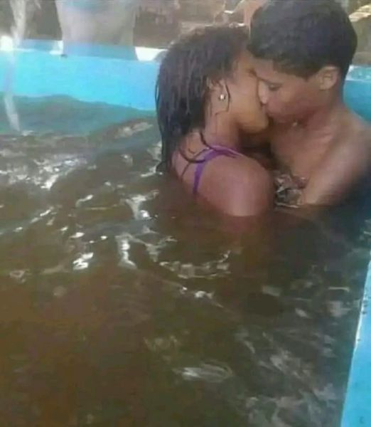 Imagina eu e você nessa água cristalina