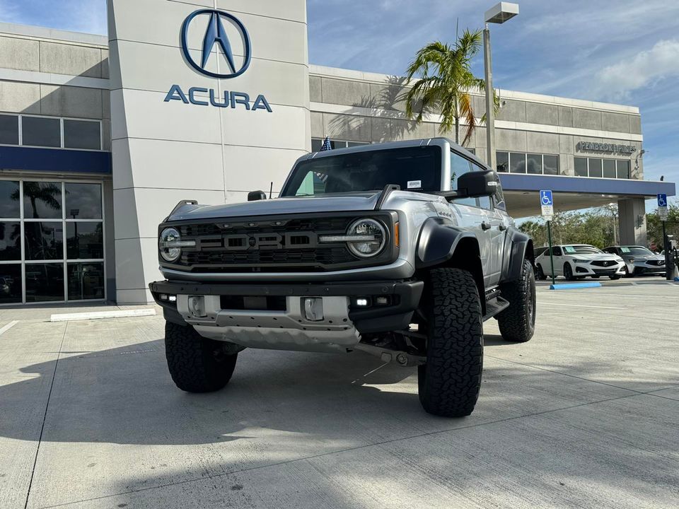 AcuraFlorida's tweet photo. We have one of the most amazingly built American Trucks here available for sale in #PembrokePines! Check out this 2023 Ford Bronco Raptor. Only 5k miles! Come by and see this beauty https://t.co/AseDHzAim8
