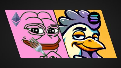 Eth got that $pork, and Solana's serving up $chicken. If you're smart, go for the healthier option.