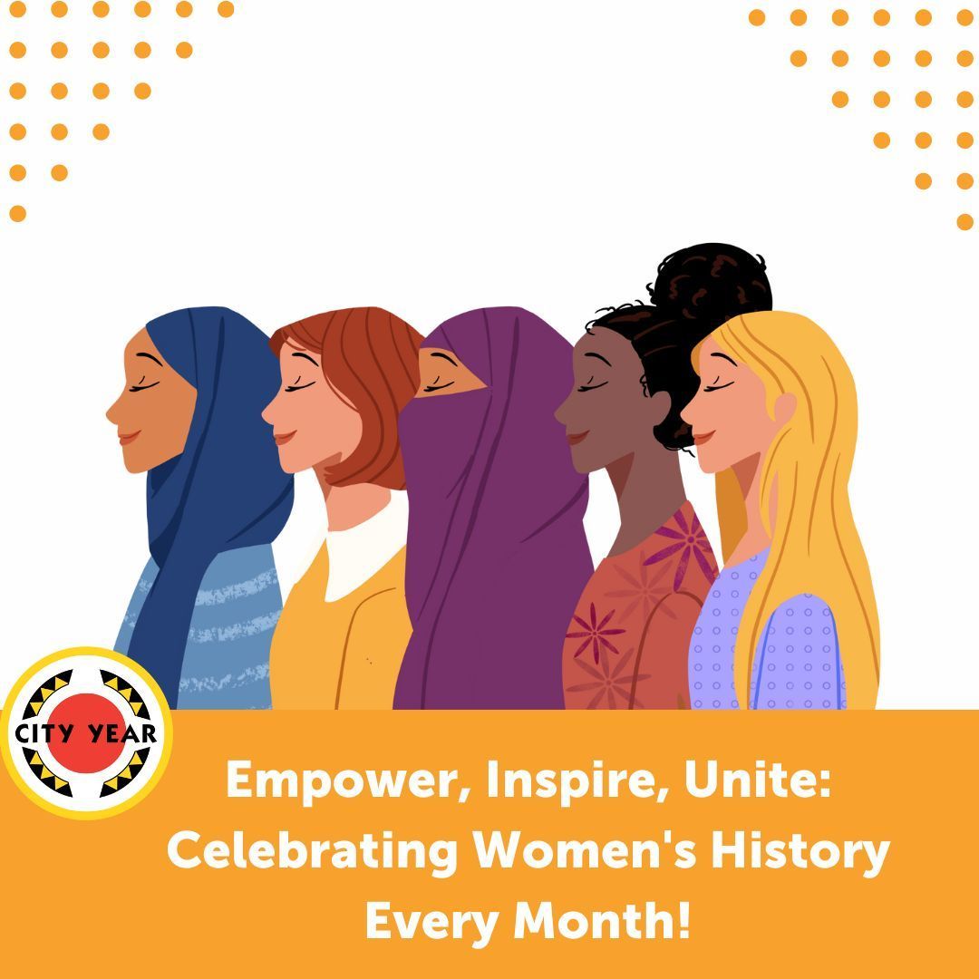 Empowering change and celebrating the trailblazing women who have shaped our past, present, and future! 🌟 We are marching into Women's History Month with pride and purpose here at City Year Sacramento. 💪

#CityYear #AmeriCorps #WomenHistoryMonth #WomenHERstoryMonth #Sacramento