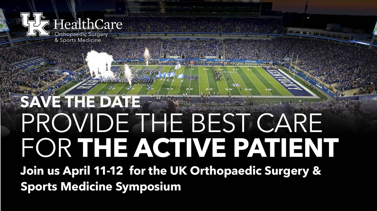 uk_ortho's tweet photo. Join us in April for the UK Orthopaedic Surgery &amp; Sports Medicine Symposium! Key features include live surgeries, expert panel debates, and audience discussions, with opportunities to learn directly from experienced professionals.
Register today at: https://t.co/1xVOUpZhvC https://t.co/rKwt6KuOMk