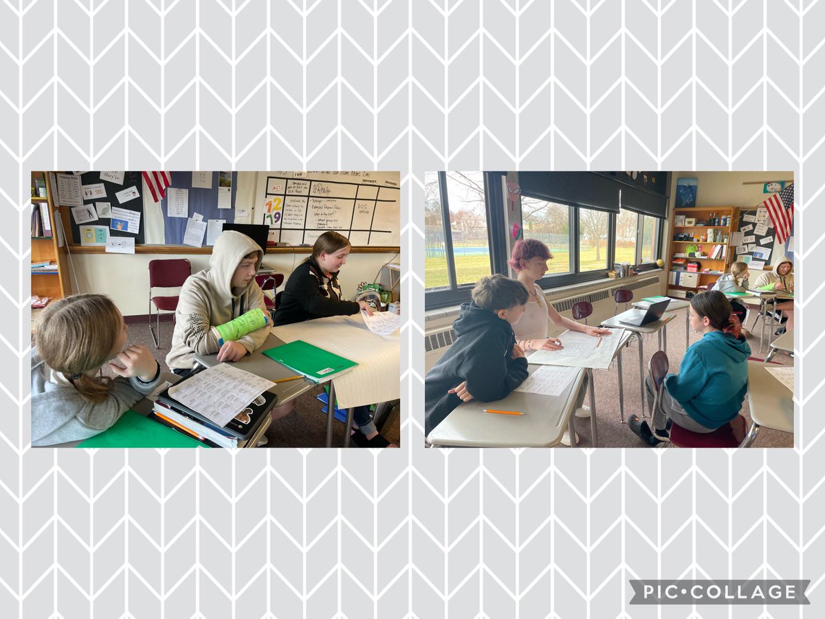 English 8 students spent some class time analyzing the 4 pt writing rubric.  Groups worked together to identify what ingredients are needed for a strong essay. <a href="/LyonsSchools/">Lyons Central School District</a>