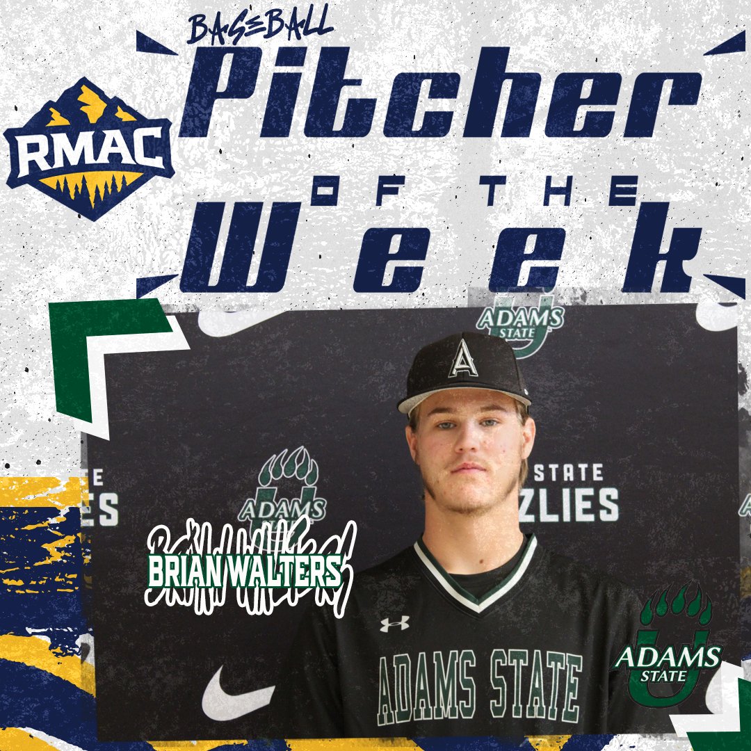 RMAC_SPORTS's tweet photo. Walters whiffed 7⃣and walked none in a seven-inning complete game victory for the Grizzlies!

#GoGrizzGo | #EverythingElevated https://t.co/tyvJhy9I52