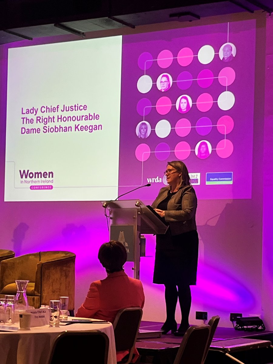 Our Projects & Comms Coordinator attended the #WomenInNI conference today hosted by
@EqualityCommNI @WRDA_team @ReclaimAgenda to mark #IWD2024 & 25 years of @EqualityCommNI 
A day of reflecting on how far we’ve come for #GenderEquality & highlighting what more needs to be done!