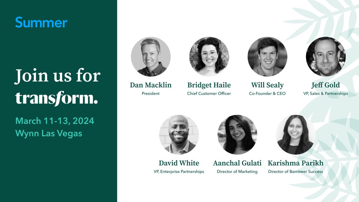 Las Vegas, here we come! The Summer team is thrilled to attend the <a href="/hr_transform/">Transform</a> Conference next week. Visit Booth 104 to meet us and discover how Summer is the ultimate student loan solution for retention, hiring, &amp; DEIB. #TransformConference #WorkplaceTransformation #Innovation