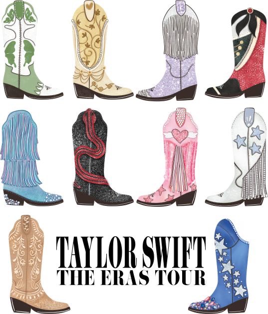 The eras tour as shoes