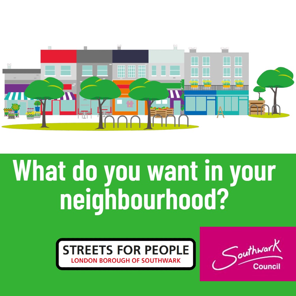 What do you want in your neighbourhood? More places to sit? New green spaces? Electric vehicle charging or extra cycle parking? Share your thoughts and views today orlo.uk/UqKTn