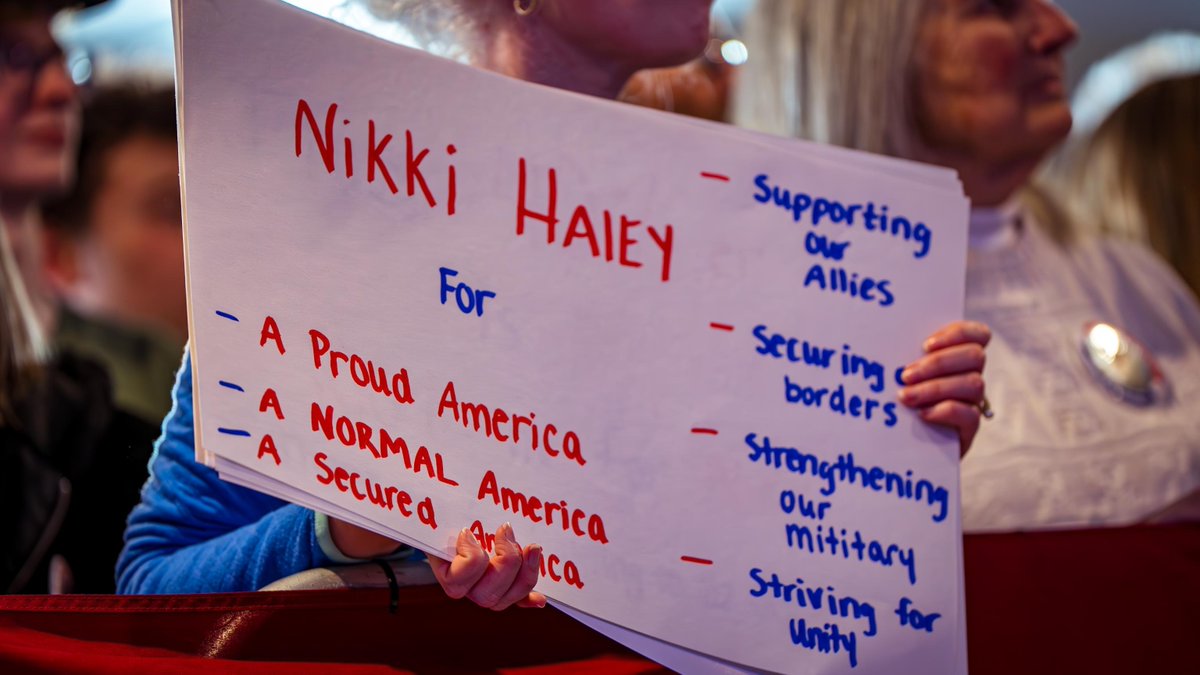 Nikki Haley tweet media