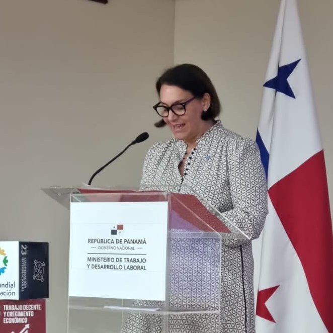 UNODC_ROPAN's tweet photo. #Panamá🇵🇦 I Acompañamos la instalación del Comité Institucional de Prevención y Atención contra la #TrataDePersonas del @MitradelPma. El trabajo digno y seguro es la mejor herramienta para prevenir el delito de la trata💙.
#EndHumanTrafficking https://t.co/vIvf3bvXh5