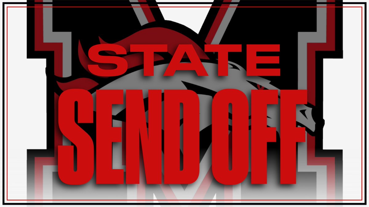 🐴🏀 A send off for @MustangWBB will take place tomorrow as they head to Norman for the 6A State Tournament. ⏰ 3:00 PM Depart from Event Center 📍Escort up Mustang Road, right on Hwy 152, right on Hwy 4. #GoBroncos #Horsepower @MustangSchools @MHS_Broncos @MHStheStable