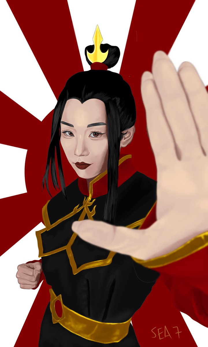 s_e_a7's tweet photo. Fanart de Azula (mi nova)  de Avatar The Last Airbender. ESPERO QUE LES GUSTE CABRONES <3 https://t.co/VuUqwjB1oJ
